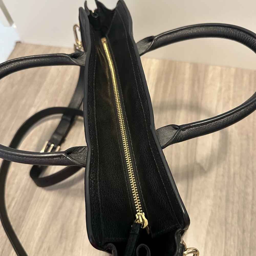 Tory Burch Black Leather Handbag - Picture 6 of 9